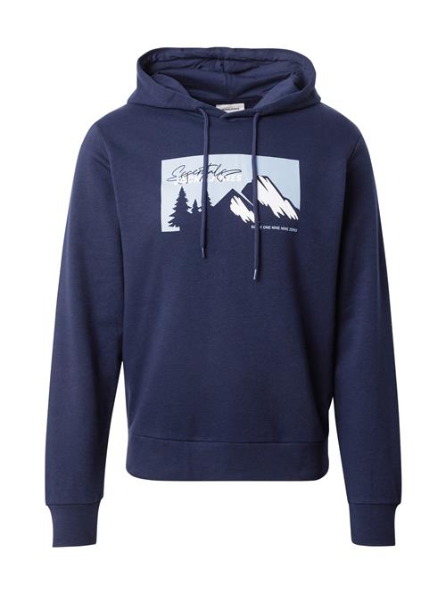 JACK & JONES Sweatshirt 'JJSun'  navy / lyseblå