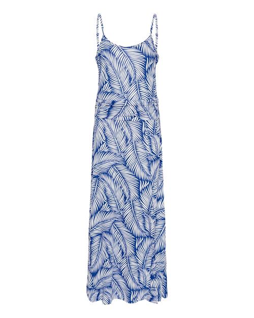 Kaffe Kjole 'Dahlia'  blå / hvid