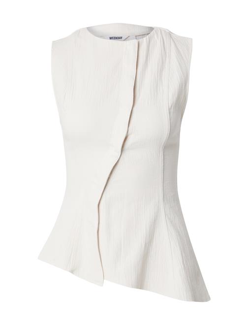 WEEKDAY Bluse 'Ibis'  uldhvid