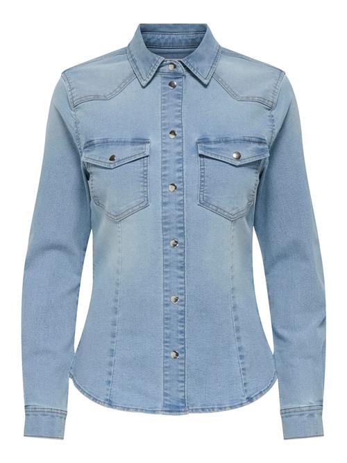 JDY Bluse 'JDYMoon'  blue denim