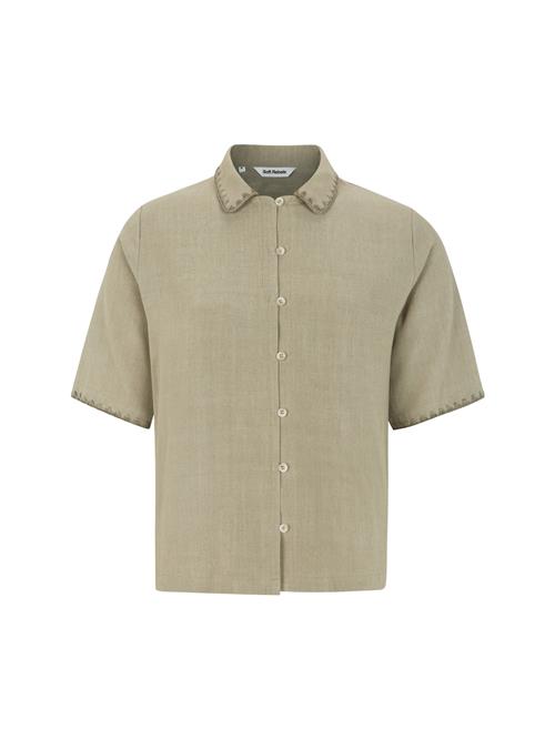 Soft Rebels Bluse 'Samantha'  mørkebeige