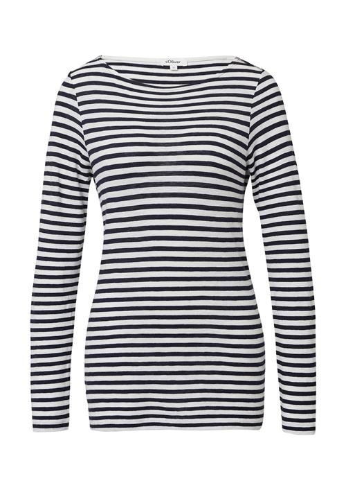 s.Oliver Shirts  navy / hvid