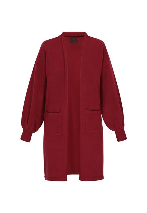 DreiMaster Klassik Cardigan  burgunder