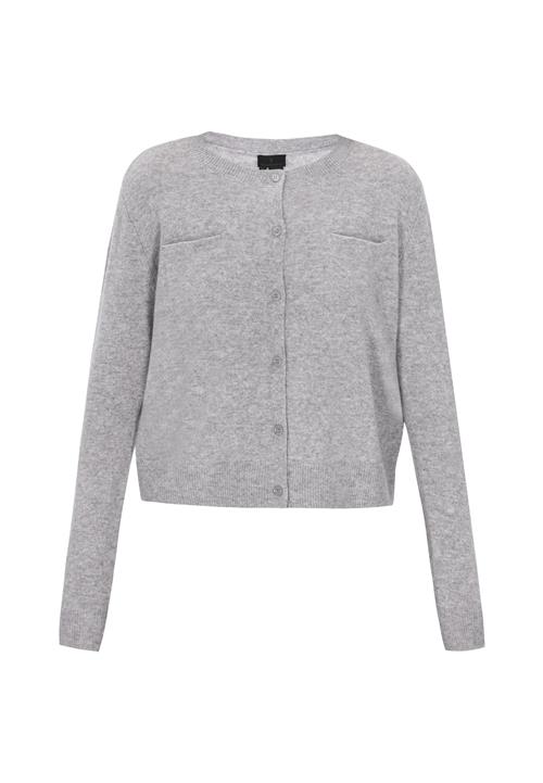 DreiMaster Klassik Cardigan  grå-meleret