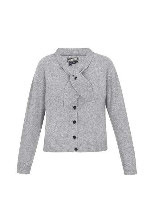 DreiMaster Vintage Cardigan  grå-meleret