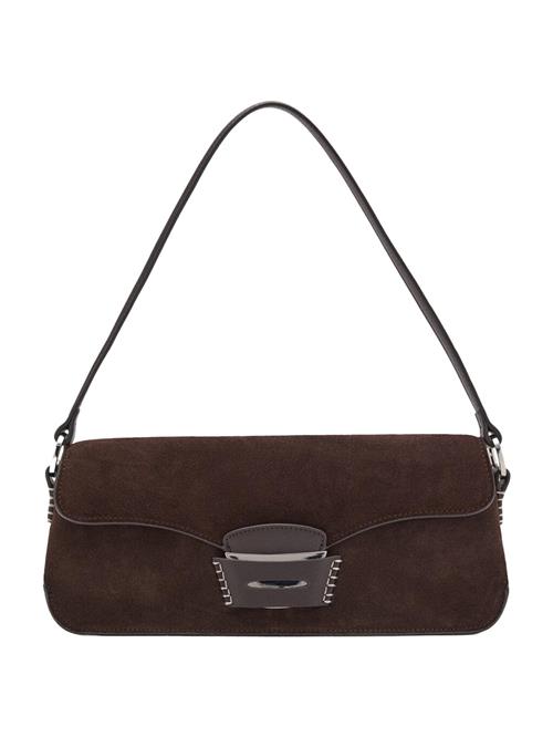 MANGO Skuldertaske 'Mask'  choko