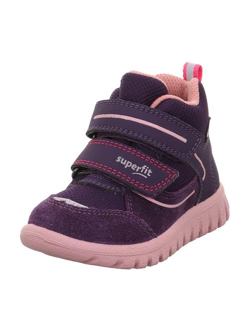 SUPERFIT Støvler 'SPORT7 MINI'  grå / lilla / gammelrosa