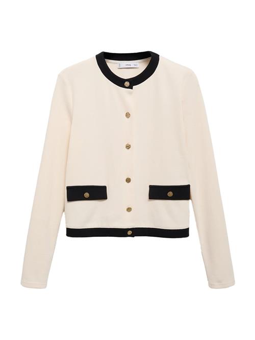 MANGO Cardigan 'PERI'  beige / sort