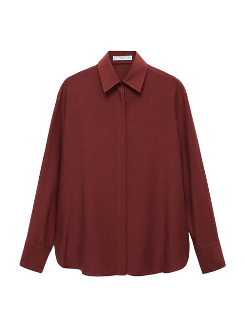 MANGO Bluse 'LIMA'  bordeaux