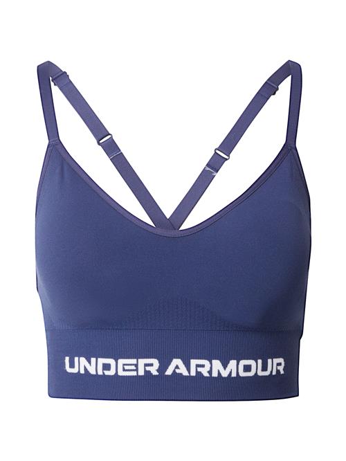 UNDER ARMOUR Sports-BH 'Vanish'  navy / hvid