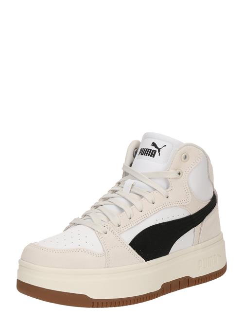 PUMA Sneaker high 'Rebound'  elfenben / sort / hvid