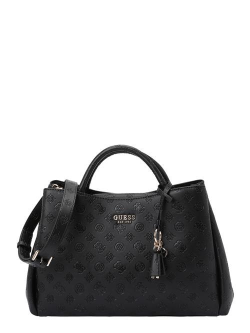 GUESS Håndtaske 'PHOEBE LRG GIRLFRIEND SATCHEL'  sort