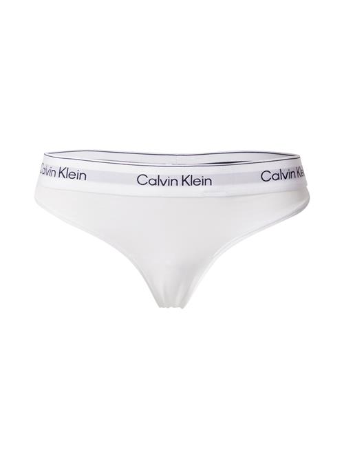 Calvin Klein Underwear String  sort / hvid
