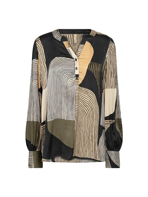 Soyaconcept Shirts 'Nadika 1'  beige / mørkegrå / oliven / sort