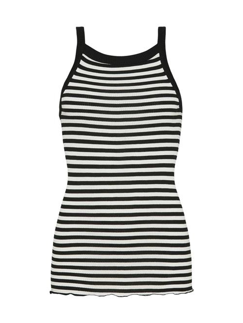 Seamless Basic Overdel 'Silky Daze'  sort / hvid