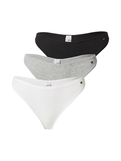 Tommy Hilfiger Underwear String  grå-meleret / sort / hvid