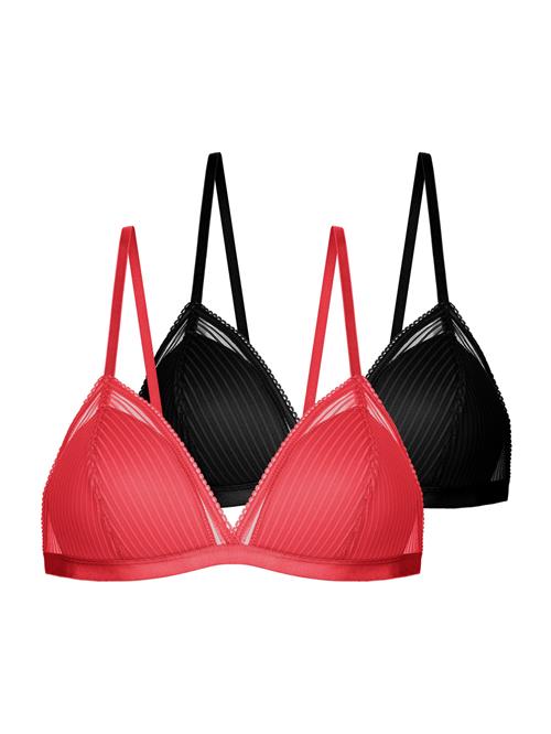 Dorina BH  koral / sort