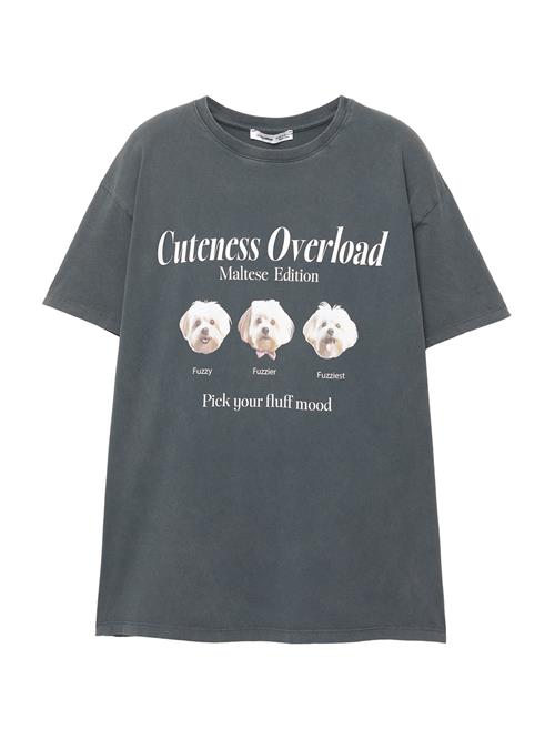 Pull&Bear Shirts  lysebrun / mørkegrå / lyserød / hvid