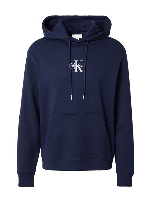 Calvin Klein Jeans Sweatshirt  navy / hvid