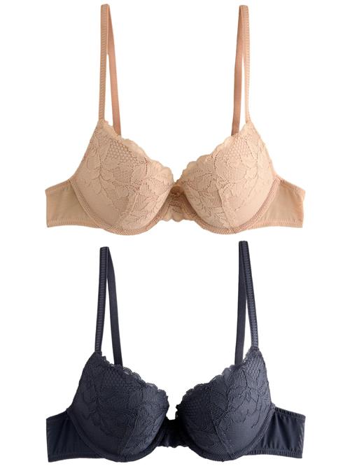 Next BH  beige / navy