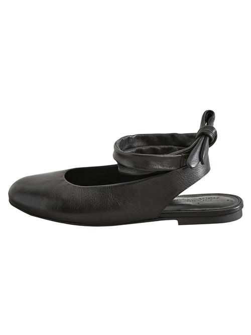 Next Ballerinasko med rem 'Signature Premium'  sort