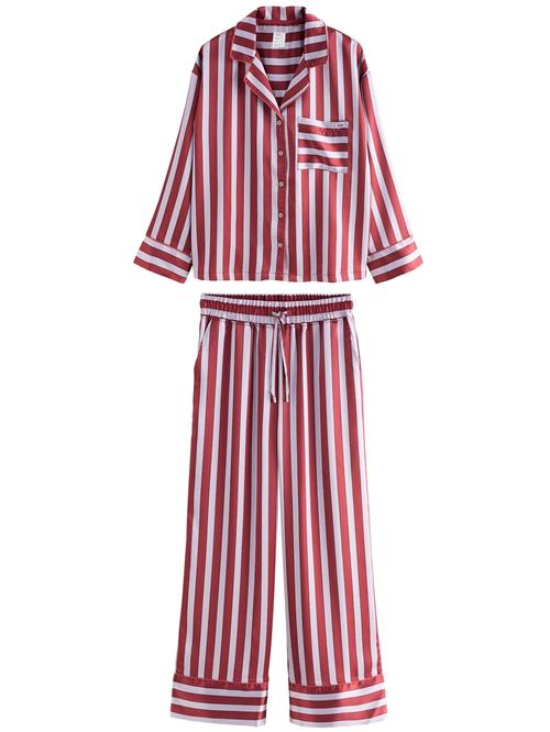 Next Pyjamas  bær / pastellilla / sort