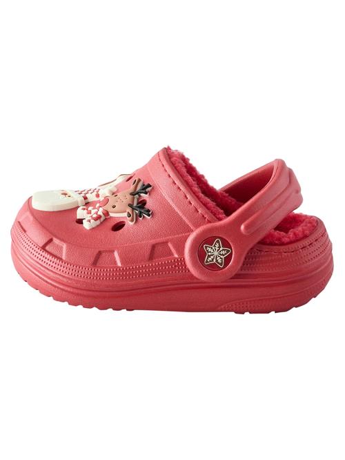 Next Åbne sko 'Christmas'  lysebrun / mørkebrun / cranberry / hvid