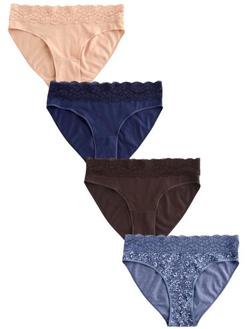 Next Slip  beige / blå / marin / brun