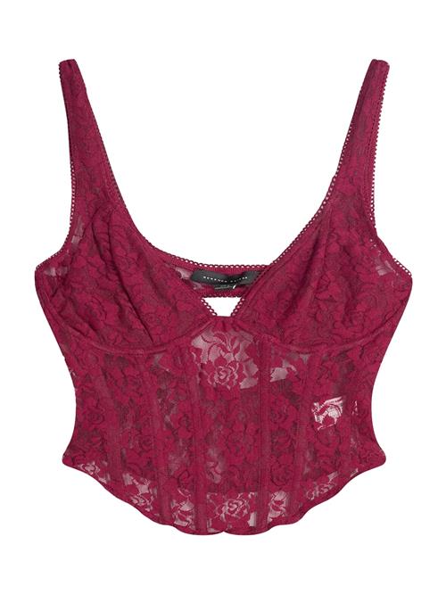 Bershka Overdel  burgunder