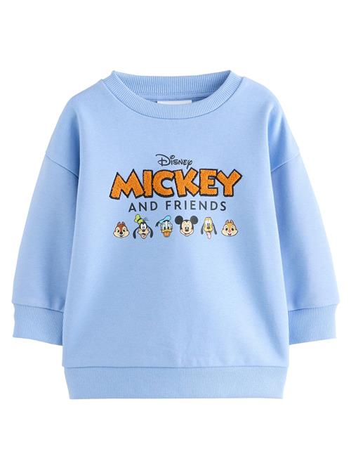 Next Sweatshirt 'Mickey Mouse'  lyseblå / gul / orange / sort