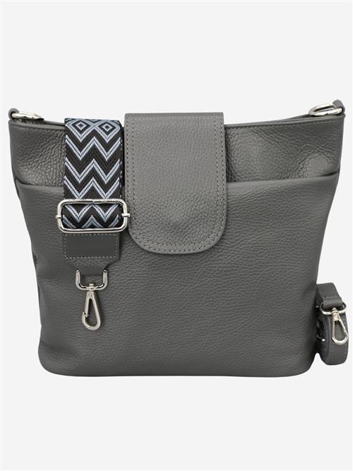 Adel Bags Skuldertaske 'Sara'  mørkegrå