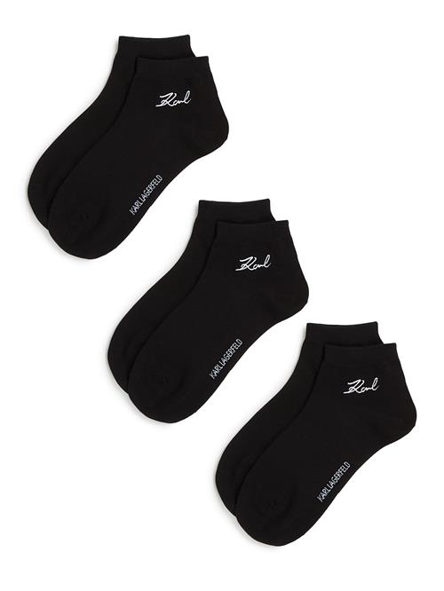 Karl Lagerfeld Sokker  sort / hvid