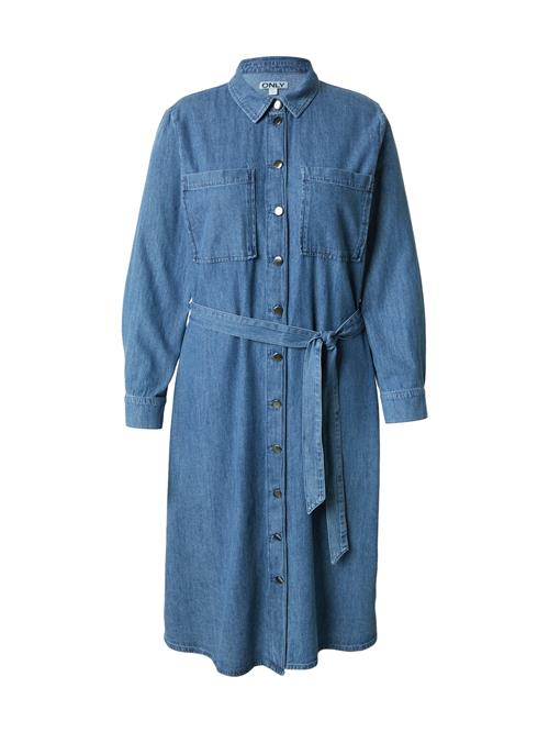 ONLY Carmakoma Blusekjole  blue denim