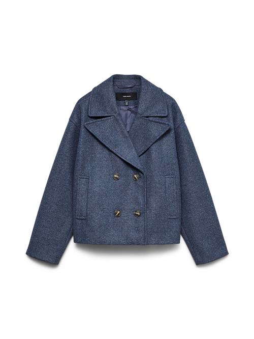 VERO MODA Overgangsjakke 'VMVinceline'  blå-meleret