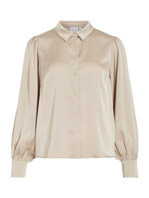 VILA Bluse 'VIEnna Ravenna'  greige