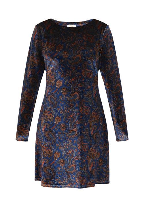 usha FESTIVAL Kjole  natblå / rustbrun