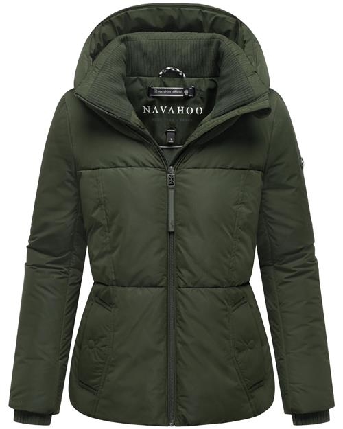 NAVAHOO Vinterjakke 'Flüsterfee'  oliven