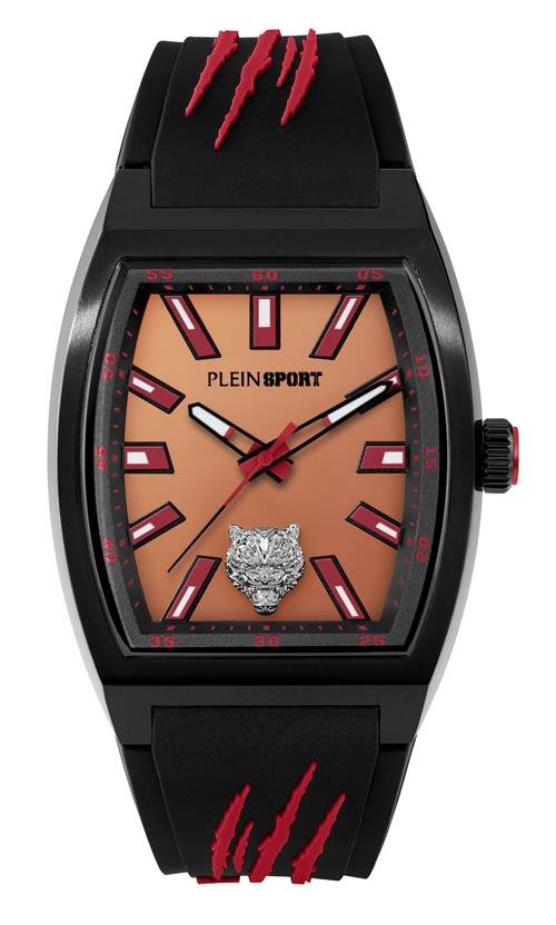 Plein Sport Analogt ur 'Gaze'  brun / rød / sort