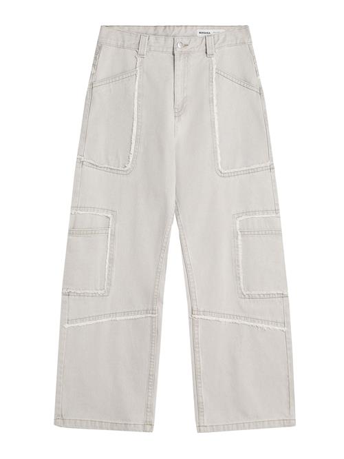 Bershka Jeans  lysegrå