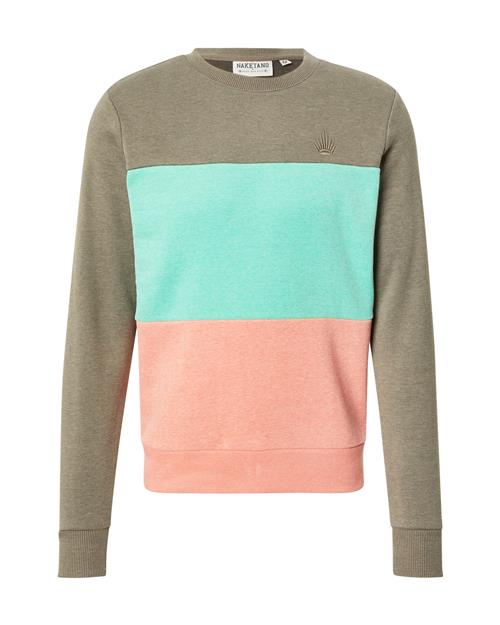 naketano Sweatshirt  oliven / mint / laks