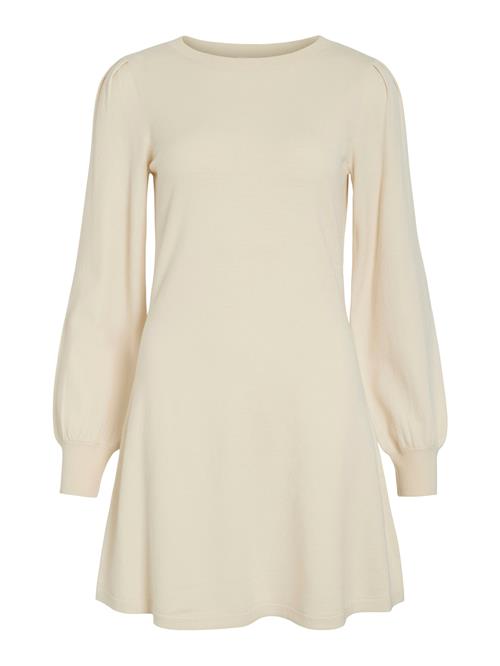 VILA Strikkjole 'VIRicky'  lysebeige