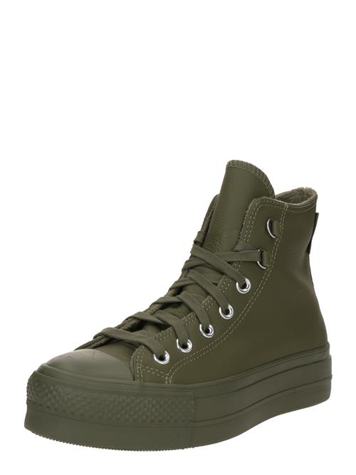 CONVERSE Sneaker high 'CTAS'  khaki / sølv