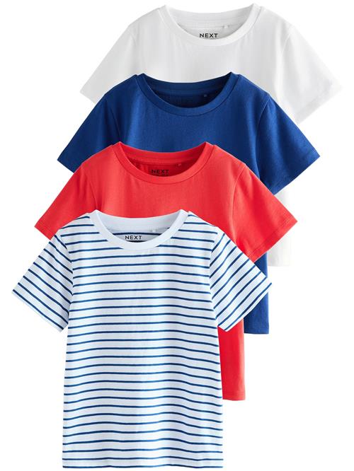 Next Shirts  blå / mørkeblå / rød / hvid
