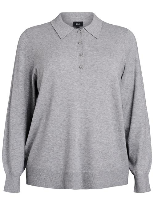 Zizzi Pullover 'Caella'  lysegrå
