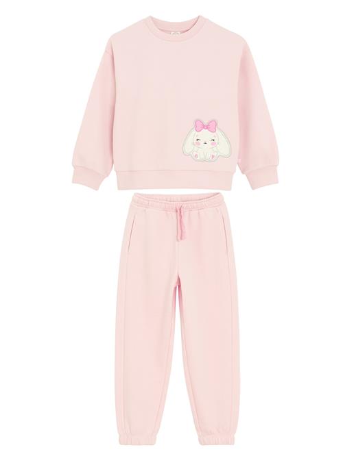 Cool Club Sæt  pink / lyserød / hvid