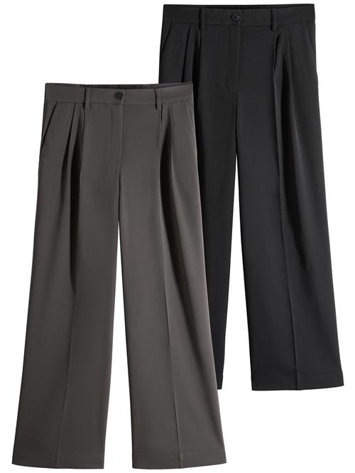 The Set Bukser  mørkegrå / sort