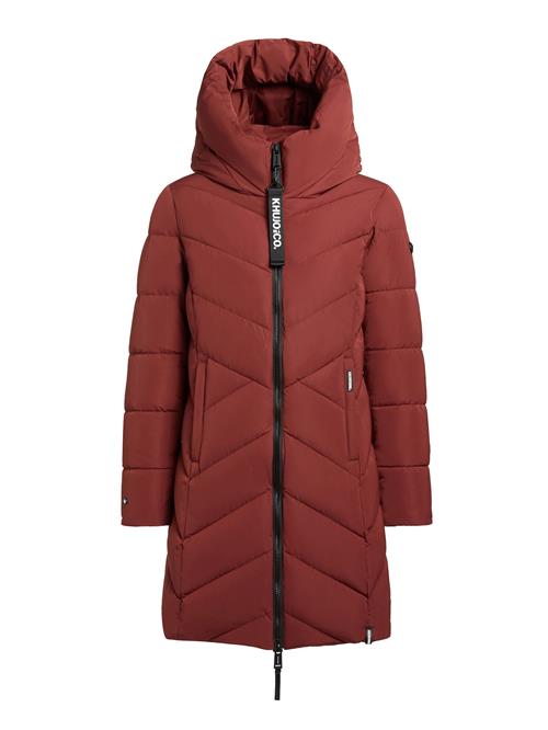 khujo Vinterfrakke 'Darka2'  mørkerød