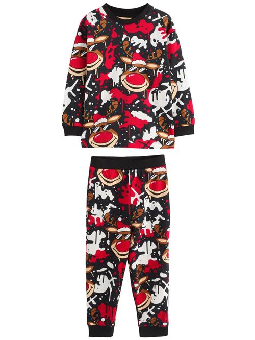 Next Nattøj  rød / sort / hvid