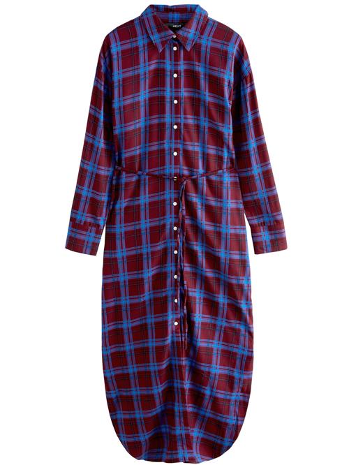 Next Blusekjole  blå / vinrød