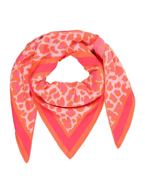 Zwillingsherz Tørklæde 'Love Is Love'  orange / pink / rosé